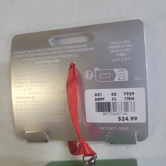 New! Disney Lady and the Tramp Christmas Tree Ornament - Disney - Picture 6 of 8